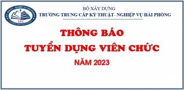 Thông báo Tuyển dụng viên chức năm 2023